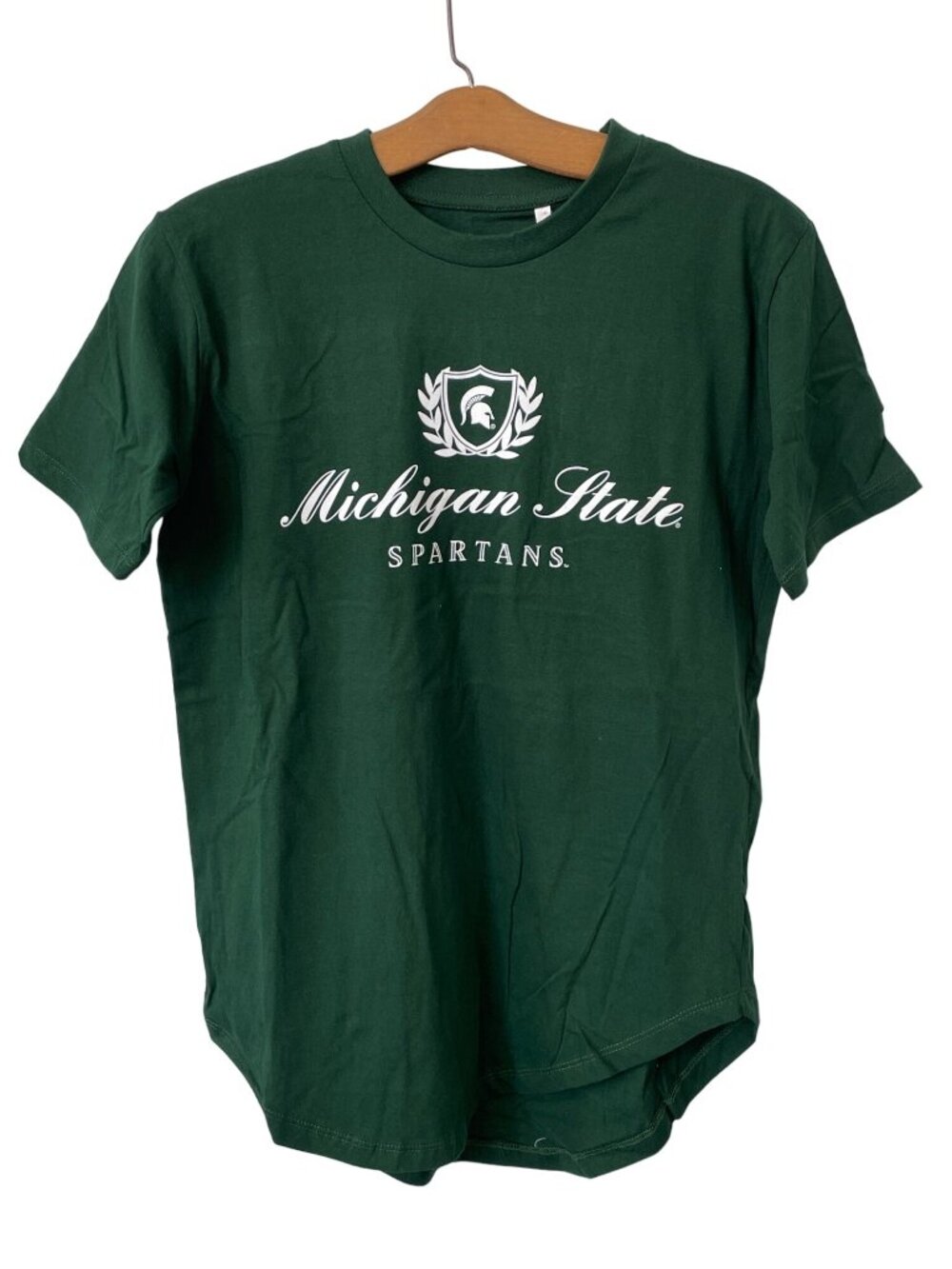Royce Apparel Pressbox Graphic Tee Small Michigan State Spartans Collegiate NEW